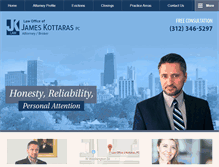 Tablet Screenshot of jklaws.com